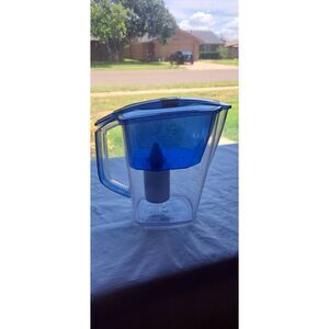 New Wave Enviro Barrier Twist Filter Water Pitcher System 4 L, Blue